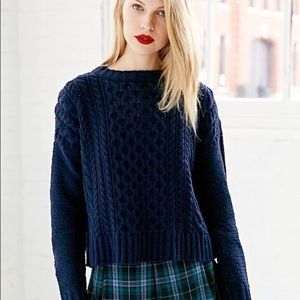 Urban Outfitters - BDG Navy Sweater - Size M